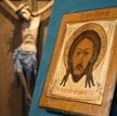 Jedna z odnalezionych w Niemczech ikon, która została ukradziona z Muzeum Warmii i Mazur w Olsztynie