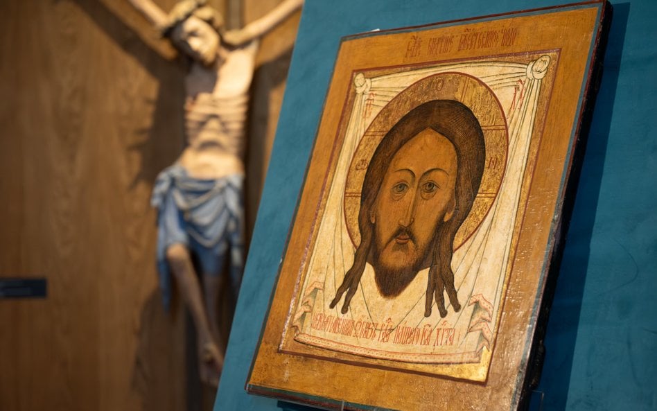 Jedna z odnalezionych w Niemczech ikon, która została ukradziona z Muzeum Warmii i Mazur w Olsztynie