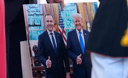 Karol Nawrocki i Donald Trump