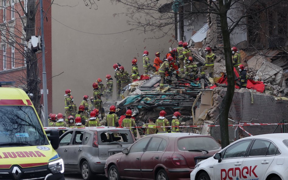 Katowice: Wybuch gazu w kamienicy. Dwie osoby nie żyją