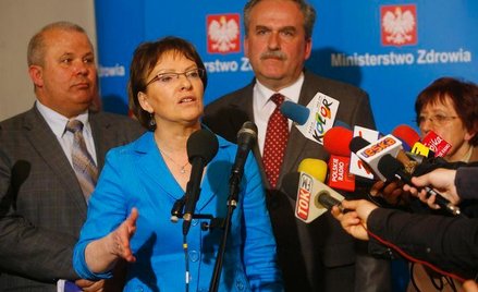 Konferencja z udziałem minister zdrowia Ewą Kopacz