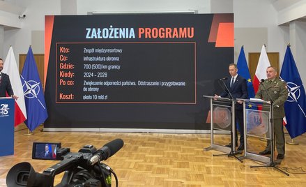 "Tarcza Wschód" - strategiczny projekt militarny. MON prezentuje założenia programu