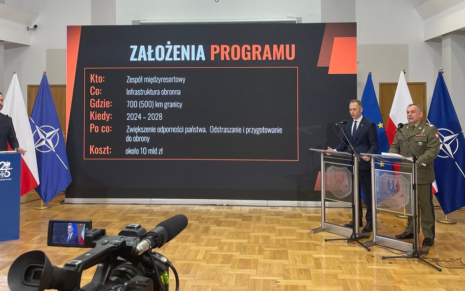 "Tarcza Wschód" - strategiczny projekt militarny. MON prezentuje założenia programu