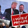 Donald Trump pierwszym prezydentem na marszu przeciw aborcji