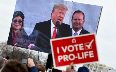 Donald Trump pierwszym prezydentem na marszu przeciw aborcji
