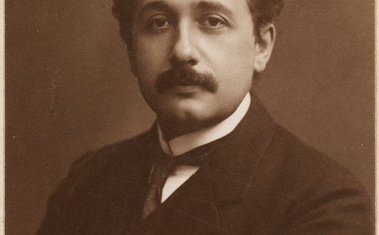 Albert Einstein; fot. ze zbiorów Musée-Curie w Paryżu