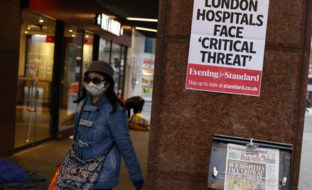 Epidemia w Londynie poza kontrolą