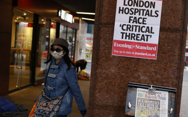 Epidemia w Londynie poza kontrolą