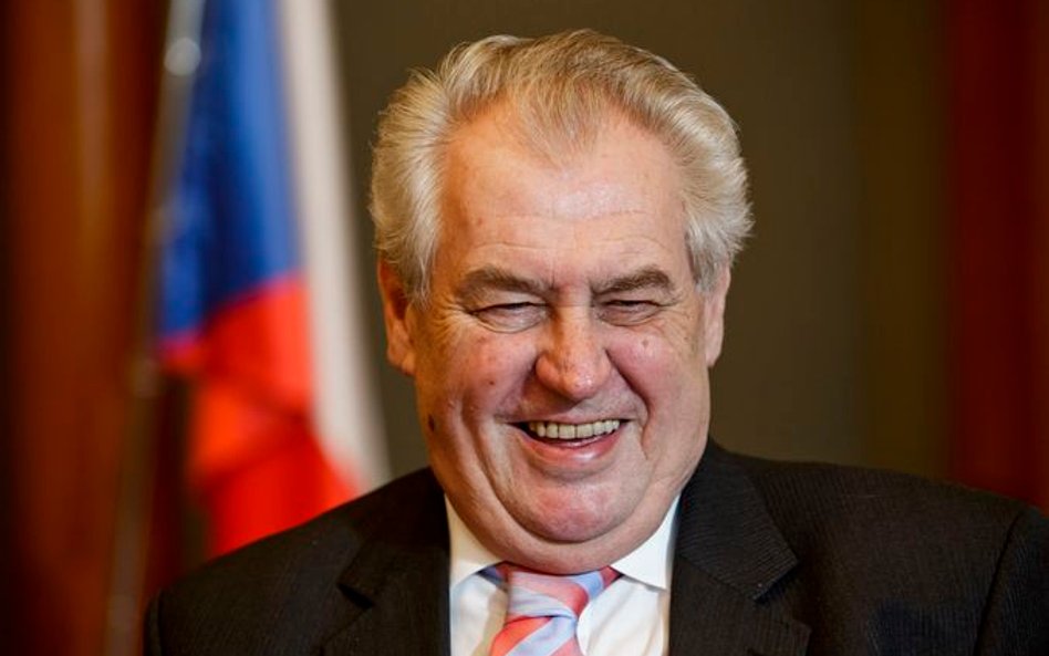 Prezydent Czech Milosz Zeman