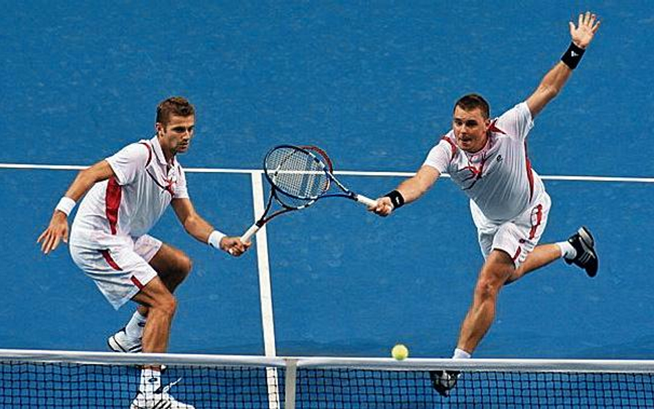 Polski debel: Mariusz Fyrstenberg (z lewej) i Marcin Matkowski