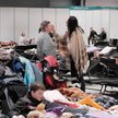 Nadarzyn, ośrodek recepcyjny dla uchodźców z Ukrainy w halach Centrum Targowo-Wystawienniczego Ptak 