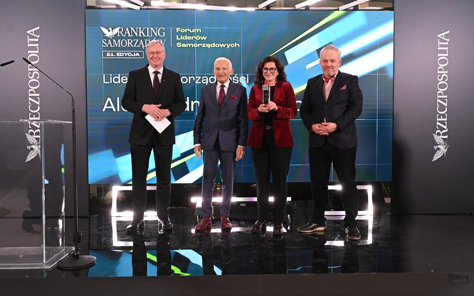 Aleksandra Dulkiewicz otrzymała nagrodę Liderka Samorządów