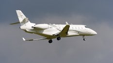 Odrzutowiec Gulfstream wystartował z lotniska na Bermudach w nocy, kierując się do stanu Massachuset