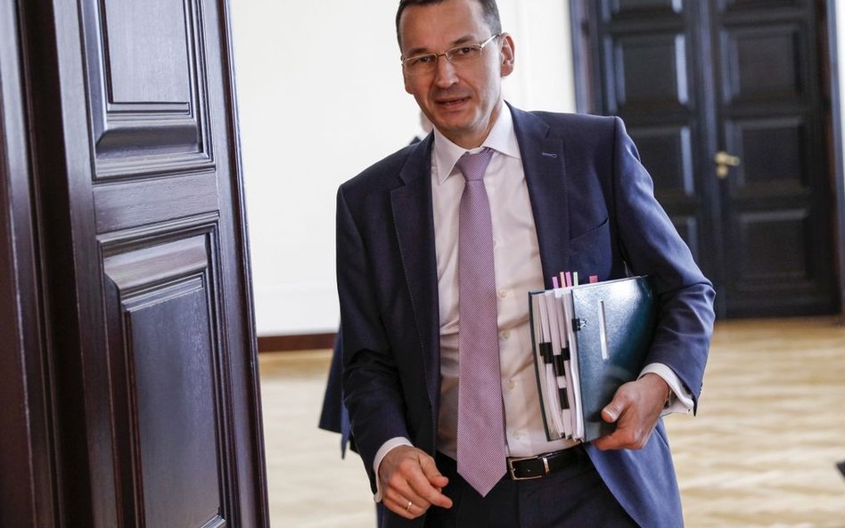 Mateusz Morawiecki, prezes Rady Ministrów.