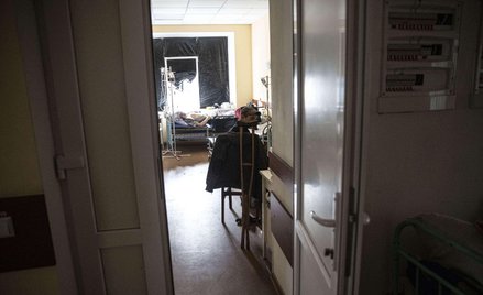 Szpital w Izium po wycofaniu się Rosjan z tego miasta
