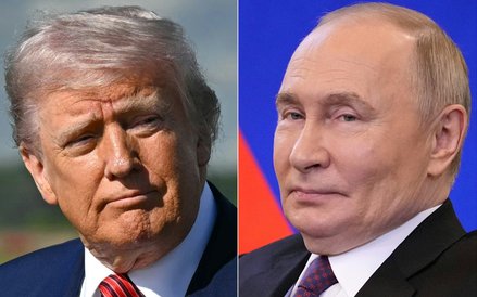Donald Trump i Władimir Putin