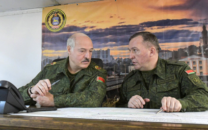 Aleksandr Łukaszenko i Wiktor Chrenin