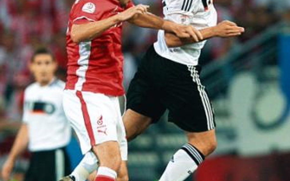 Klagenfurt, 2008 r.: Wojciech Łobodziński, Lukas Podolski