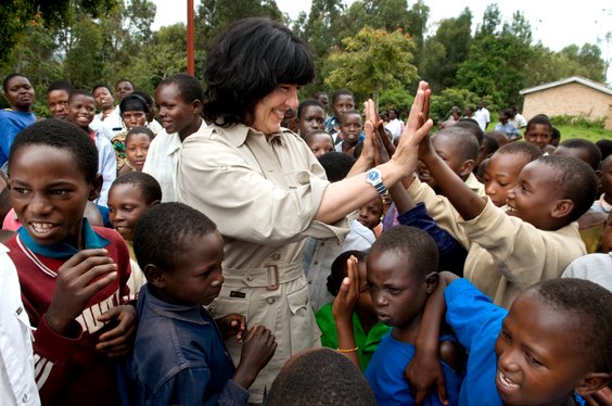 Christiane Amanpour - dziennikarstwo informacyjne to całe jej życie.