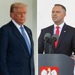 Prezydent USA Donald Trump i prezydent RP Karol Nawrocki