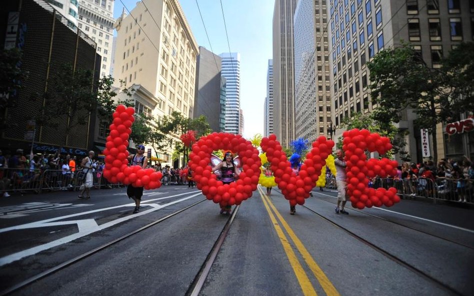 Pride Parade na ulicach San Francisco