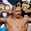 Ołeksandr Usyk przed zwycięską walką z Anthonym Joshuą w Arabii Saudyjskiej