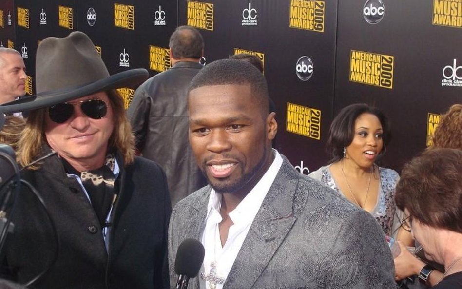 Raper 50 Cent i aktor Val Kilmer