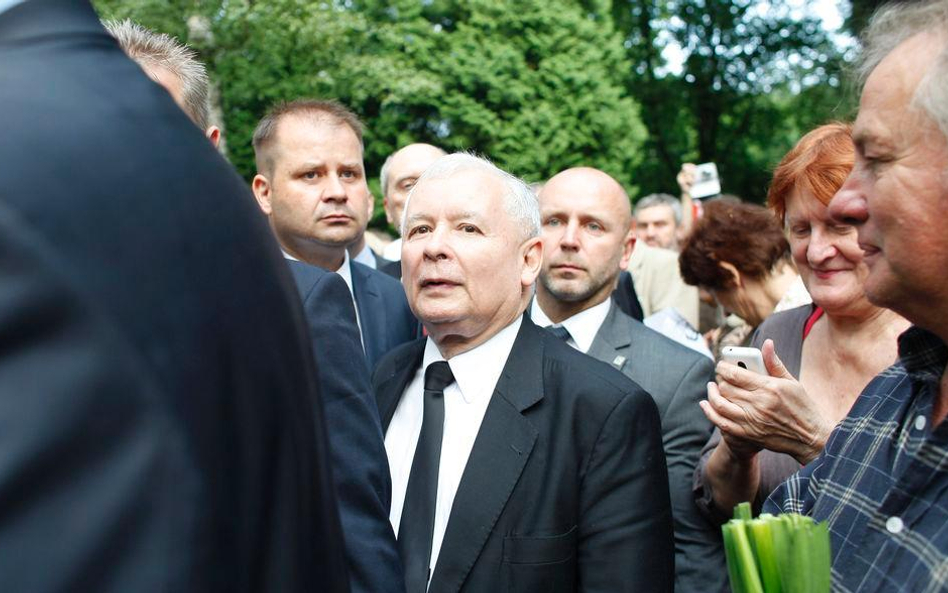 Prezes PiS Jarosław Kaczyński