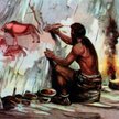 Na nowych terenach przybysze spotkali się z fauną i florą inną niż w Afryce