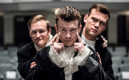 Gombrowicze Szczepan Kajfasz, Krzysztof Szczepaniak i Krzysztof Godlewski