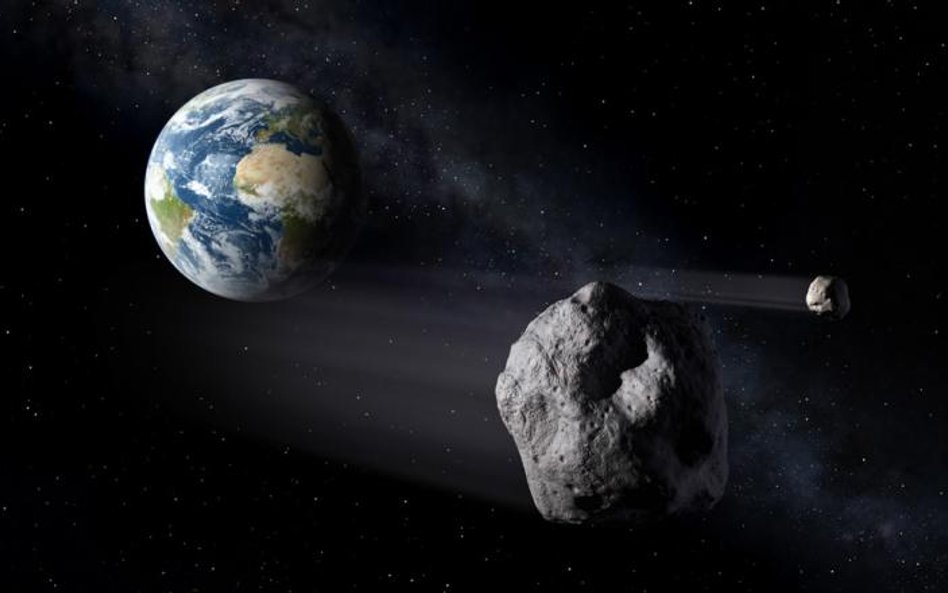 Zderzenie z asteroidą średnicy 500–1000 metrów prawdopodobnie spowoduje zniszczenie ziemskiej cywili