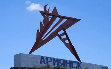 Armiańsk znajduje się w północnej części Krymu