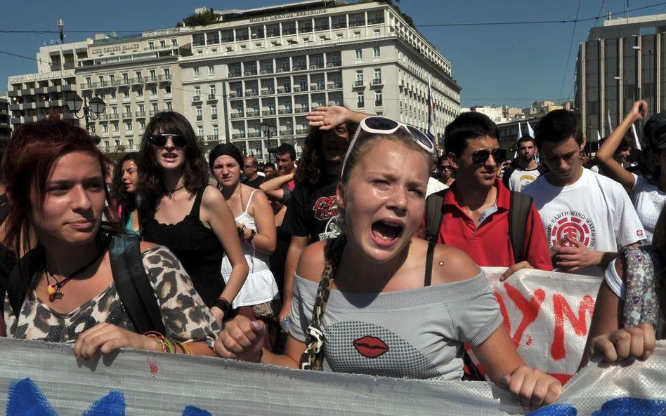 Południe Europy w ogniu strajków i protestów społecznych