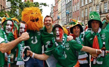 Irlandzcy kibice dopingowali swoją drużynę niezależnie od tego, jak radziła sobie na boisku. – Chcie