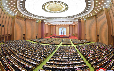Posiedzenie parlamentu Korei Północnej