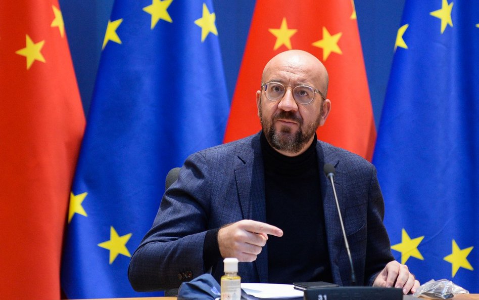 Charles Michel, przewodniczący Rady Europejskiej