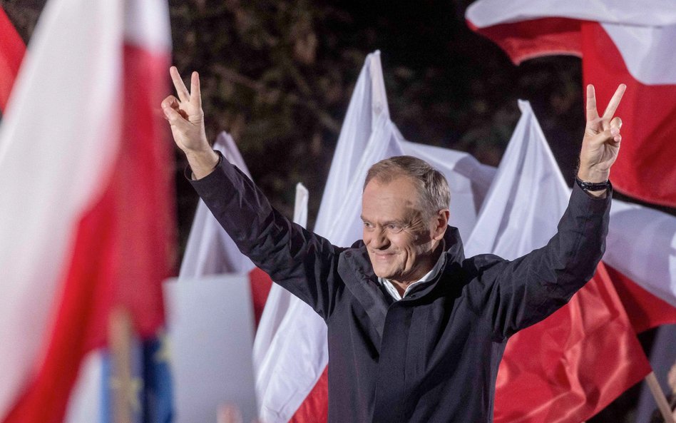 Donald Tusk zapowiedział, że pierwszy rok nowego rządu to będzie przede wszystkim sprzątanie po popr