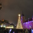 Choinka na placu Zamkowym w Warszawie