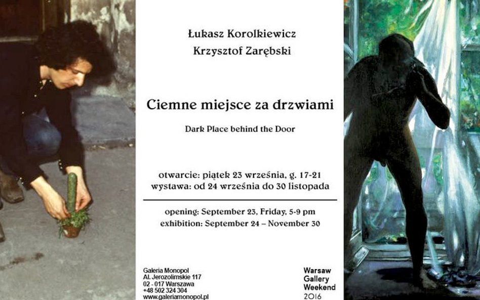 Łukasz Korolkiewicz i Krzysztof Zarębski w Galerii Monopol