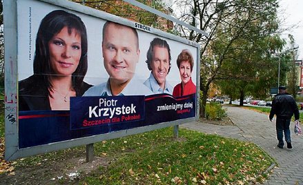 Walczący o reelekcję prezydent Szczecina Piotr Krzystek w sondażu Pentora niespodziewanie zajął zale