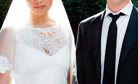 Twórca Facebooka Mark Zuckerberg z żoną Priscillą Chan