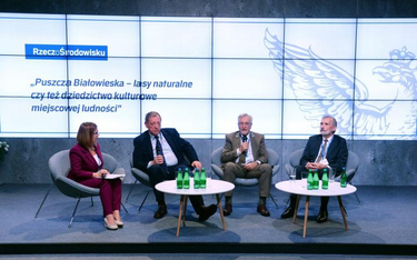 Paneliści szukali kompromisu w sprawie działań dotyczących Puszczy Białowieskiej.