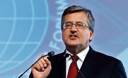 Bronisław Komorowski mówił w Krynicy, że Polska zawdzięcza dobrą sytuację ekonomiczną między innymi 