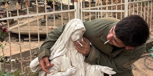 An Israeli soldier desecrated the statue of the Virgin Mary. Another anti-Christian incident