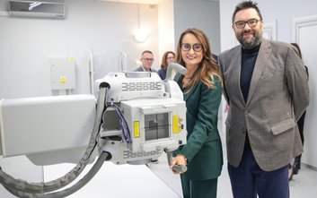 Renata Kaznowska, wiceprezydent Warszawy i Jarosław Jóźwiak, przewodniczący Komisji Zdrowia Rady m.s