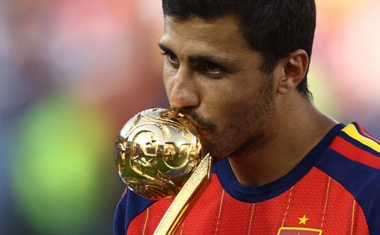 Rodri z nagrodą dla najlepszego piłkarza mundialu