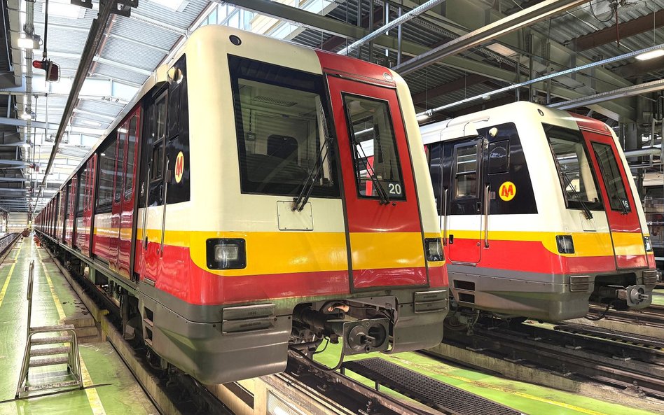 Pociągi Alstom w Metrze Warszawskim