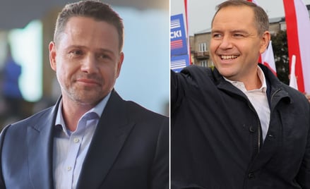 Rafał Trzaskowski i Karol Nawrocki