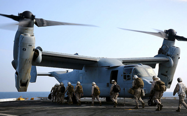 Samolot pionowego startu i lądowania Bell/Boeing MV-22B Osprey. Fot./USMC.