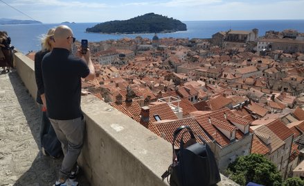 Dubrownik jest najczęściej odwiedzanym miastem w Chorwacji